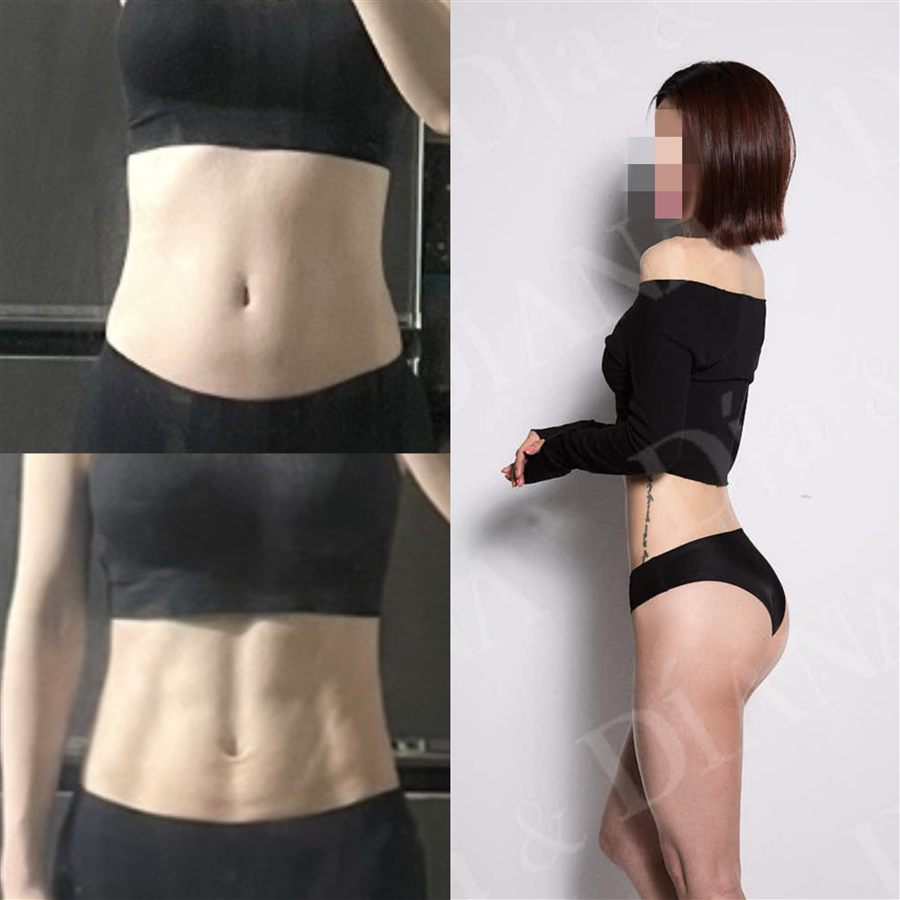 47kg에서 42kg 바디프로필 비포애프터